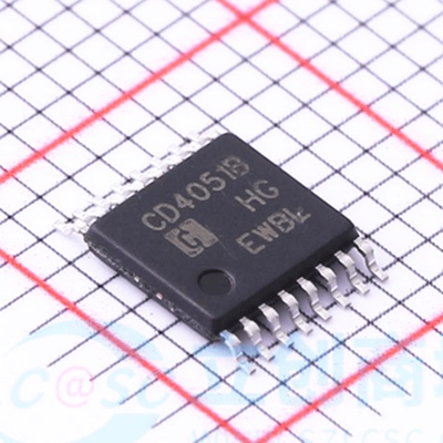 CD4051BMT/TR CD4051B 封装TSSOP16 HGSEMI(华冠) 全新原装