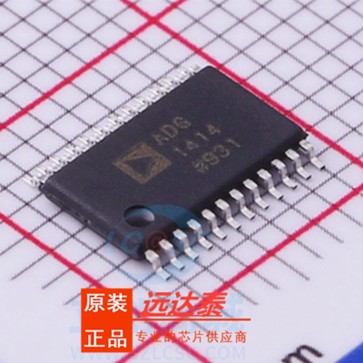 全新原装 ADG1414BRUZ ADG1414BRU 贴片TSSOP24 模拟开关