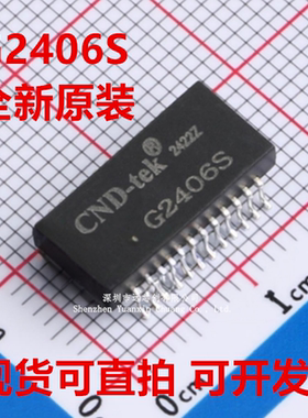 全新原装 G2406S G2406 封装SMD-24P 网口变压器 网络滤波器