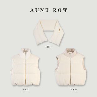 90白鸭绒填充羽绒百搭马甲 100进口澳毛 简爱日记