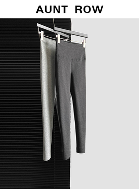 AuntRow24FW 芭比裤 冬日B备！肯豆高腰显瘦保暖加绒打底鲨鱼裤