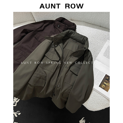 AuntRow26SS 浪漫绮丽 意大利高科技防水面料&调性LP旅行者风衣