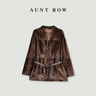 殿堂级羊毛皮毛一体×90白鹅绒奢品皮草外套 奢 臻奢贵韵