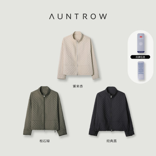 AUNTROW “巨轻暖”美丽国3M科技自发热新雪丽棉 调性锁温棉外套