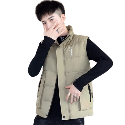 秋冬季男马甲潮流坎肩羽绒棉服