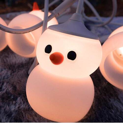 Claymore雪人串灯灯罩户外露营灯罩雪人灯罩串灯灯罩