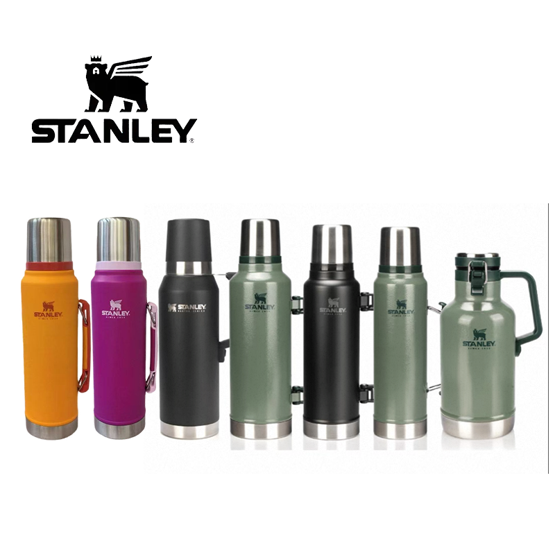 Stanley保温杯保冷水壶户外保温壶304不锈钢大容量便携水壶热水壶