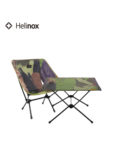 Helinox  X Deus联名户外露营折叠超轻便携个性绝版折叠桌月亮椅