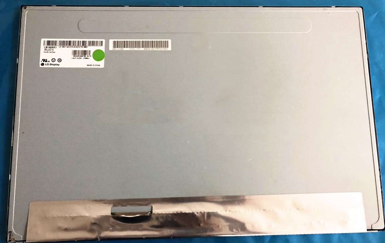 LM195WX1-SLC1 M195XTN01.0 T195XVN01.0 MV195WGM-N10 LCD 화면