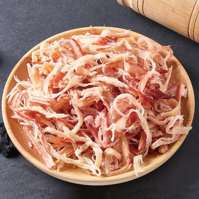 自鱿人鱿鱼丝500g手撕碳烤风琴鱿鱼条零食即食小吃北海海味鱿鱼干