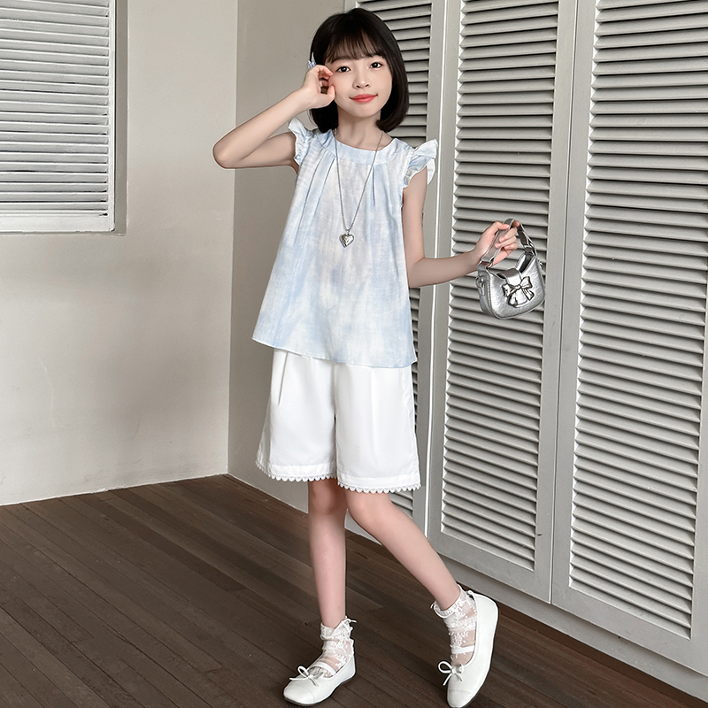 女童夏装套装2025新款