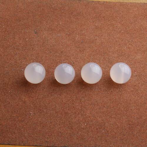 天然白玛瑙散珠子荔枝冻DIY