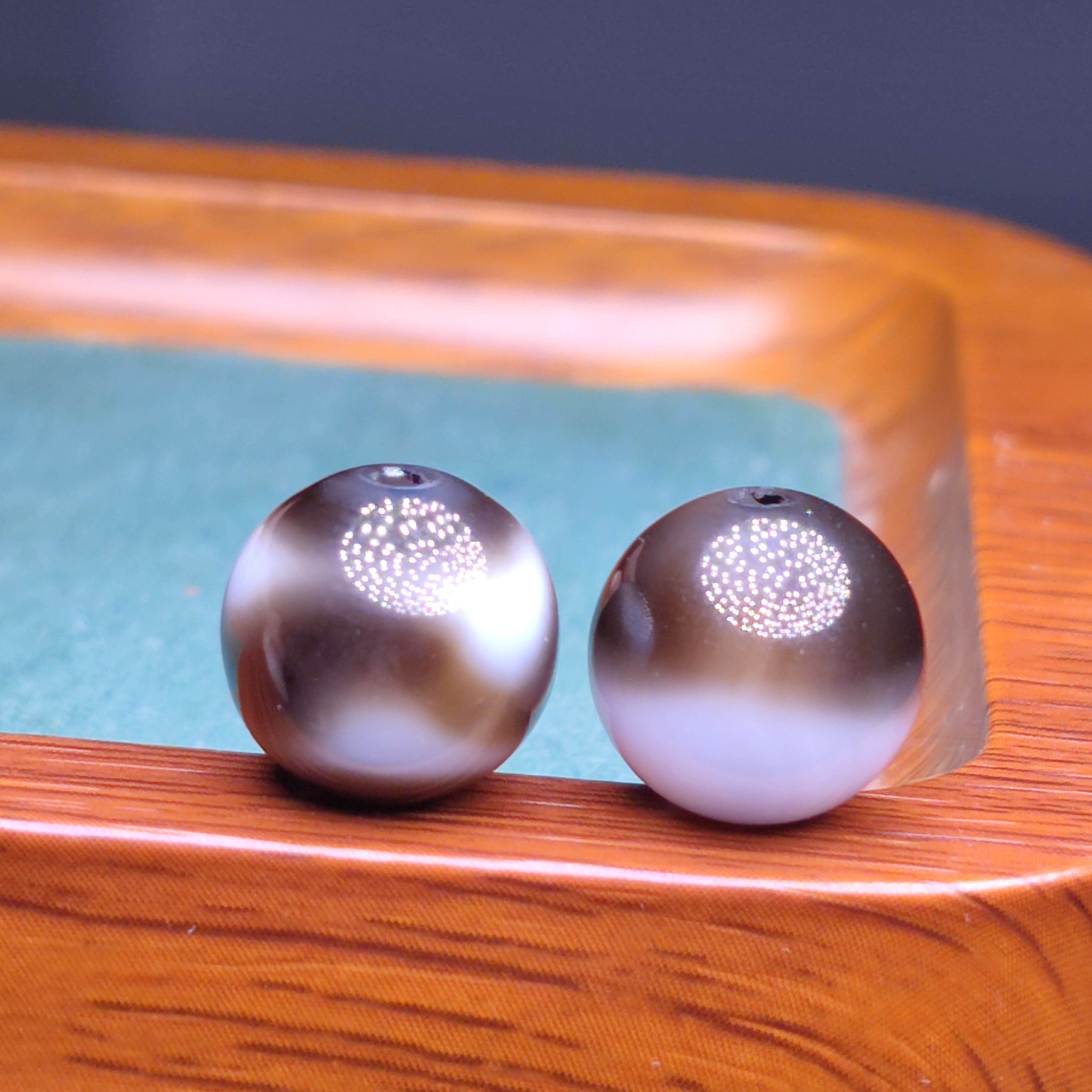 台珠虎牙一线药师天珠玛瑙散珠配珠圆珠隔珠diy