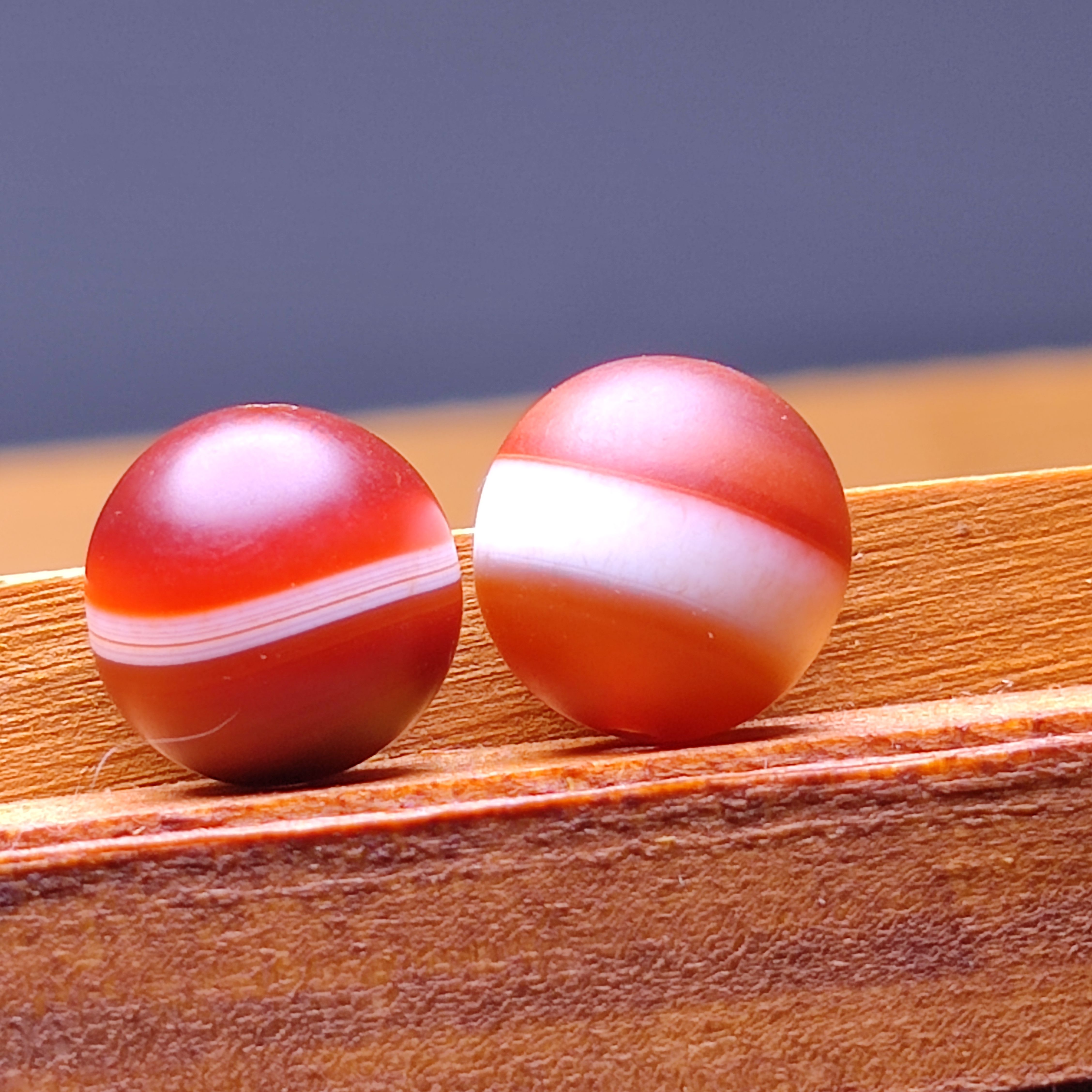 天然红玛瑙一线药师单珠配饰散珠DIY配件