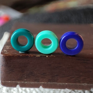 大孔道文玩线束科技松石隔片垫片隔珠散珠金刚菩提手串文玩配饰