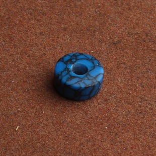 2.5mm大孔道菱镁矿顶珠腰珠隔片隔珠绳束diy手工串珠编织项链散珠