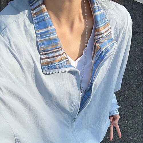 冰川蓝情侣防晒衣男款夏季