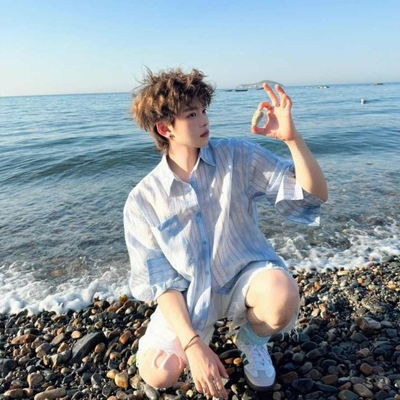 潮牌痞帅高级感长袖衬衫