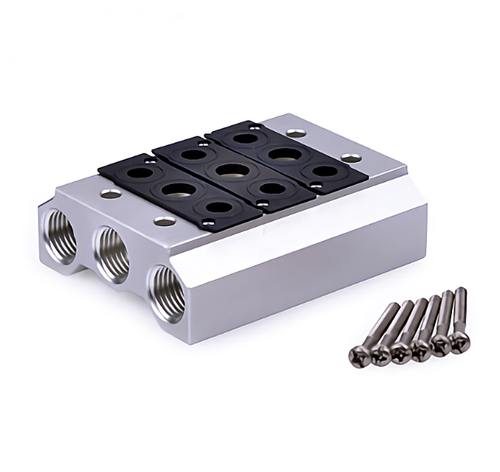 AirTAC亚德客6V系列用底座/盲板6V100M1F/2F/3F/4F/5F/6F.....20F