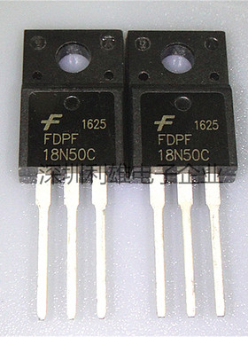 FDPF18N50C 18N50C TO-220F 500V/18A MOS场效应管 全新原装