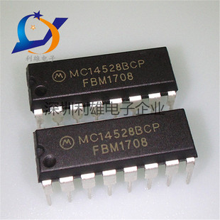 现货 MC14528BCP 直插IC芯片 DIP-16 单稳态触发器 全新原装