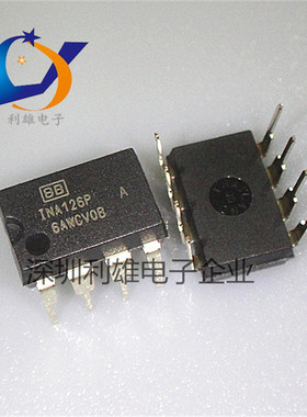 现货 INA126PA INA126P 仪表放大器 DIP-8 运算放大器 全新原装