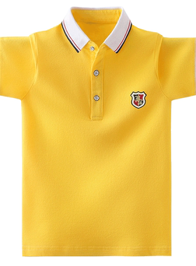 服装裁剪纸样男女童T恤POL0衫短袖上衣学生运动服校服打板样板图