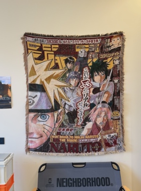 周刊少年  JUMP火影忍者   毛毯 挂毯装饰毯墙毯