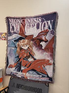 日本动漫 EVA 新世纪福音战士 天鹰战士 明日香 兰格雷 挂毯