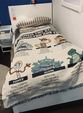 Toy story blanket 毛毯装饰毯 玩具总动员 沙发毯 卡通动漫