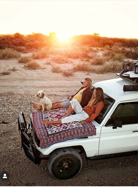 房车旅行毯 装饰民族 线毯波西米亚沙发毯盖毯装饰毯 苏米诺