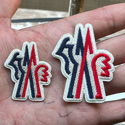 M口刺绣徽章补丁贴衣服帽子