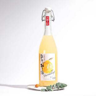 日本原装进口果酒 和歌山龙神柚子酒720ml微醺气泡酒女士低度甜酒