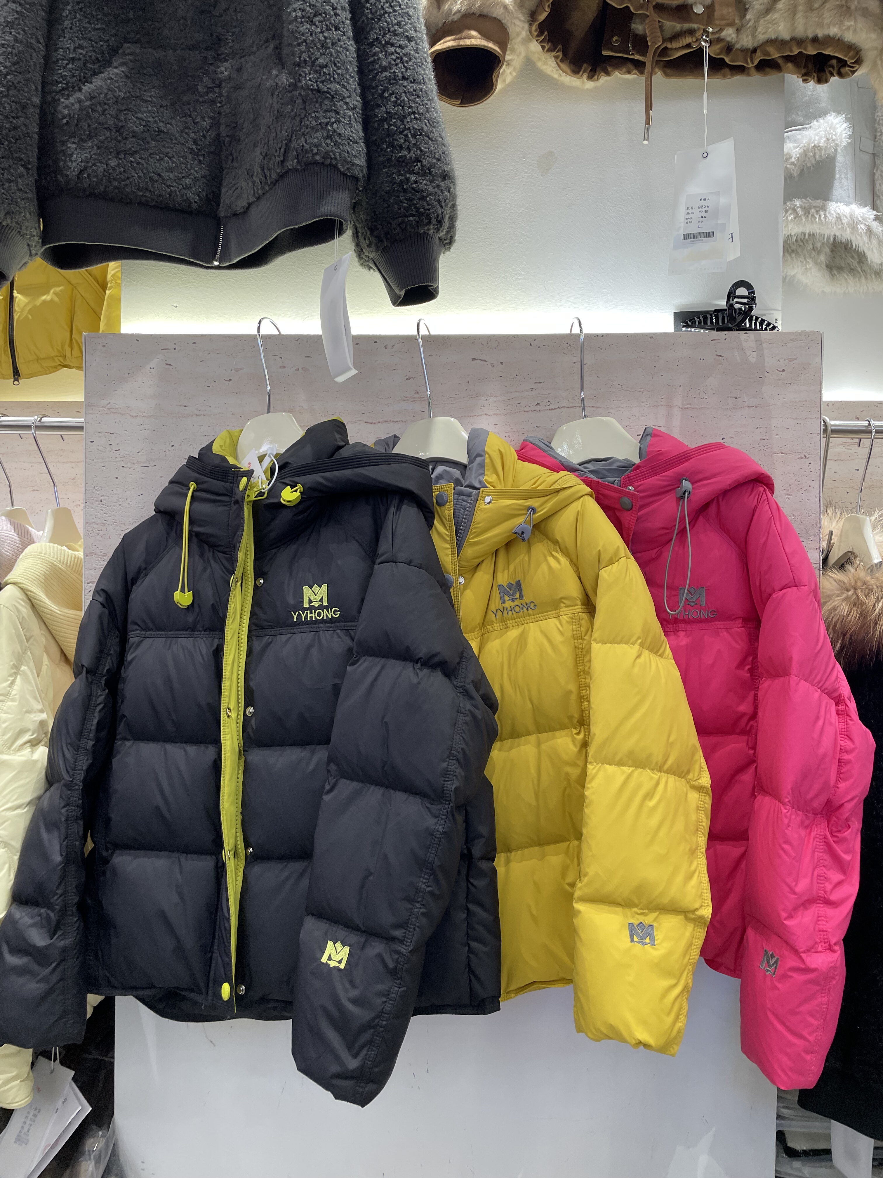 YY6513冬季新品韩版宽松休闲百搭连帽羽绒服女短款加厚保暖短外套