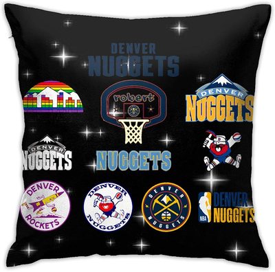 外贸球队丹佛掘金队球迷抱枕Denver Nuggets pillowcase