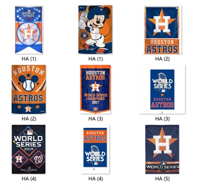 外贸货源休斯顿太空人旗MLB Houston Astros Flag旗帜新款热卖