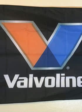 外贸胜牌赛车旗帜广告旗Valvoline Racing Flag亚马逊WISH EBAY