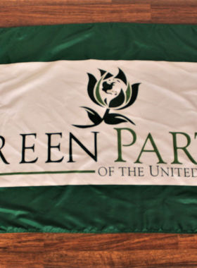Green Party of the United States of Flag亚马逊WISH EBAY热卖