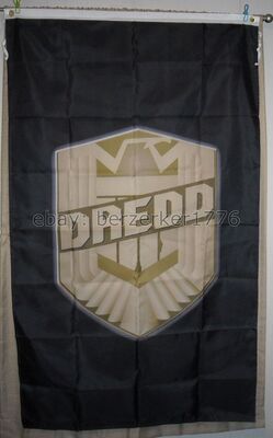 外贸户外旗帜Judge Dredd 2000 AD FLAG亚马逊WISH EBAY