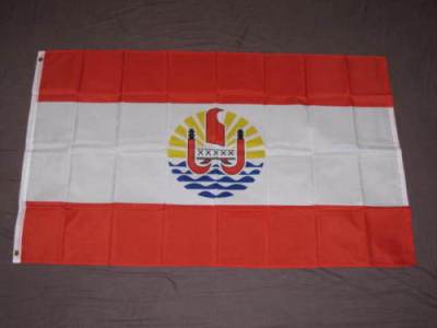 外贸货源法属玻利尼西亚国FRENCH POLYNESIA FLAG亚马逊WISH EBAY
