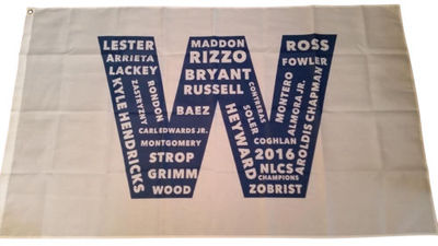 外贸货芝加哥小熊队的WMLB Chicago Cubs W Flag亚马逊WISH EBAY