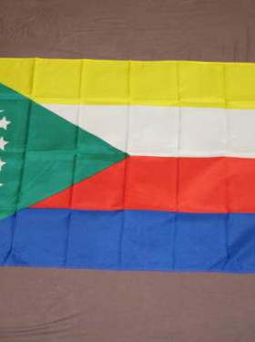 外贸货源科摩罗国旗COMOROS NATIONAL FLAG亚马逊WISH EBAY热卖