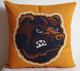 外贸球队波士顿棕熊球迷抱枕Boston Bruins pillowcase