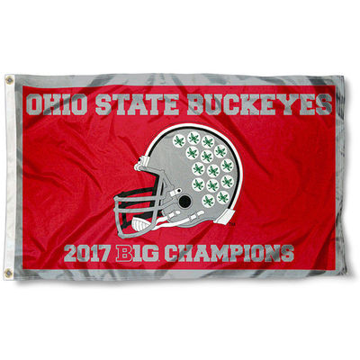 Ohio State Buckeyes2017Big Ten Champions Flag亚马逊WISH EBAY