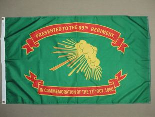 Wales Prince Brigade Historical WISH 外贸货源69th FLAG N.Y.
