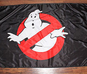 外贸货源捉鬼敢死队标志旗New Ghostbusters Flag亚马逊WISH EBAY