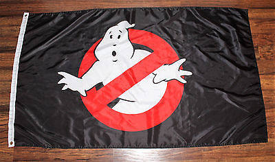 外贸货源捉鬼敢死队标志旗New Ghostbusters Flag亚马逊WISH EBAY