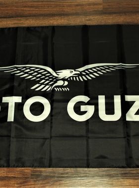 外摩托guzzi黑色的Moto Guzzi Black Banner Flag亚马逊WISH EBAY