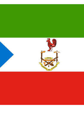 赤道几内亚Equatorial Guinea 1973-1979 Flag亚马逊WISH EBAY热