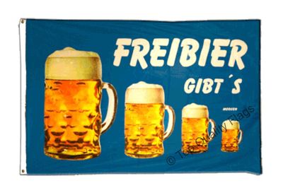 外贸货源Beer Freibier gibt's morgen FLAG亚马逊WISH EBAY热卖